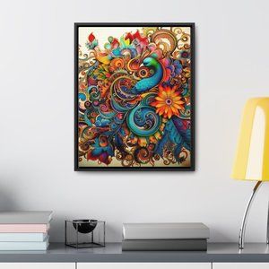 Colorful Floral Wall Art - Embrace Nature's Beauty Wall Art, wall art for hotel,